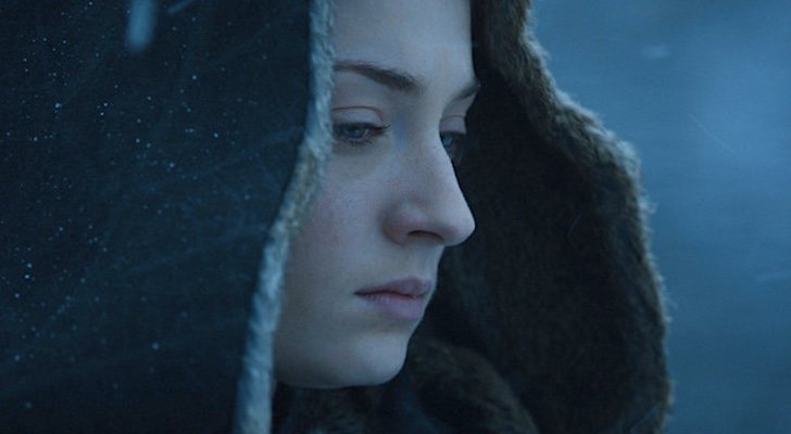 Sophie Turner como Sansa Stark en 'Juego de Tronos'