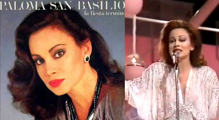 Paloma San Basilio canta "La fiesta terminó" en Eurovisión 1985 representando a España