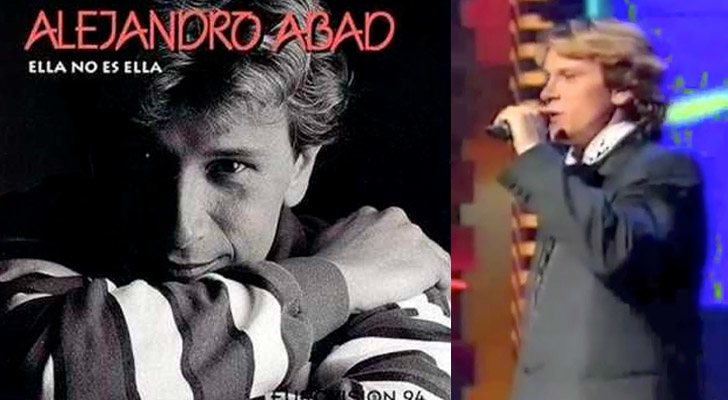 Alejandro Abad canta "Ella no es ella" En Eurovisión 1994 representando a España