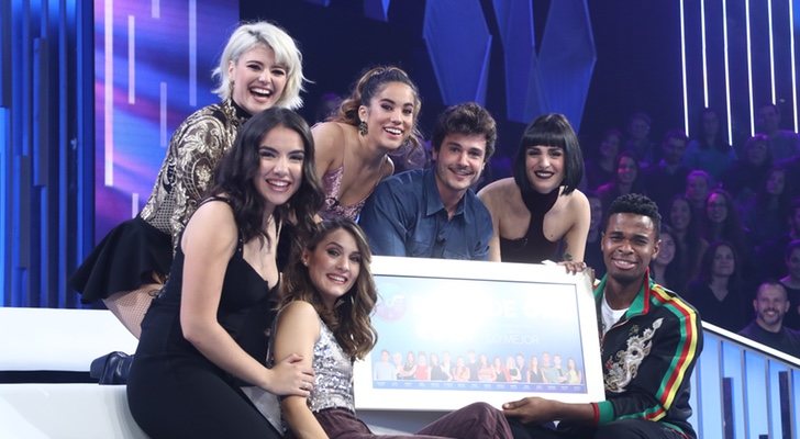 Los concursantes de &#39;OT 2018&#39; reciben un disco de oro