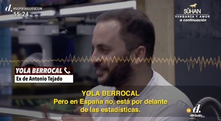 Yola Berrocal habla con 'Cazamariposas'