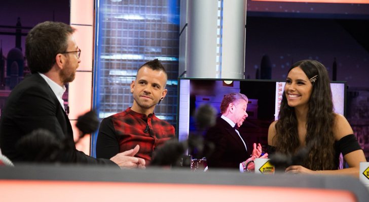 Pablo Motos con Dabiz Muñoz y Cristina Pedroche en 'El hormiguero'