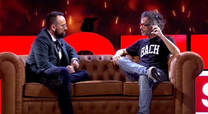 Risto Mejide junto al músico británico James Rhodes en 'Chester'