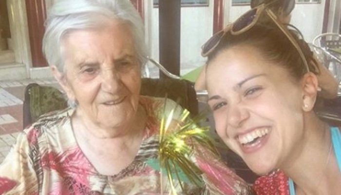 Roko y su abuela Paquita