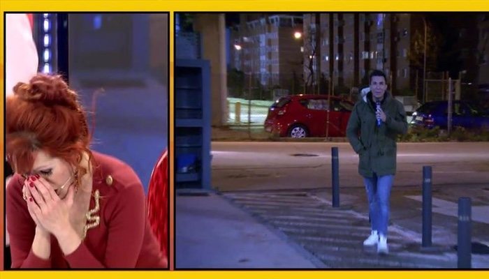 Yurena y Omar Suárez, en 'Sálvame'