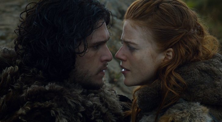 Kit Harington y Rose Leslie en &#39;Juego de tronos&#39;