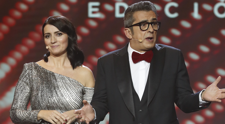 Andreu Buenafuente y Silvia Abril en los Goya 2019