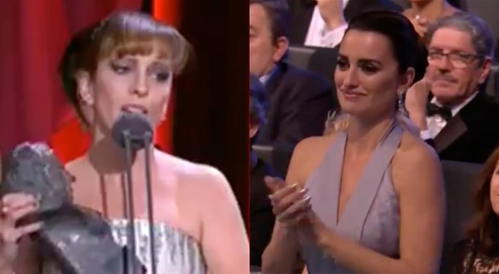 Eva Llorach y Penélope Cruz en los Premios Goya 2019
