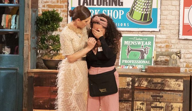 Las lágrimas de Saray en su adiós de &#39;Maestros de la costura&#39;