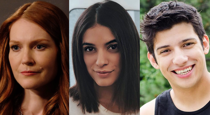 Darby Stanchfield, Laysla De Oliveira y Kevin Alves