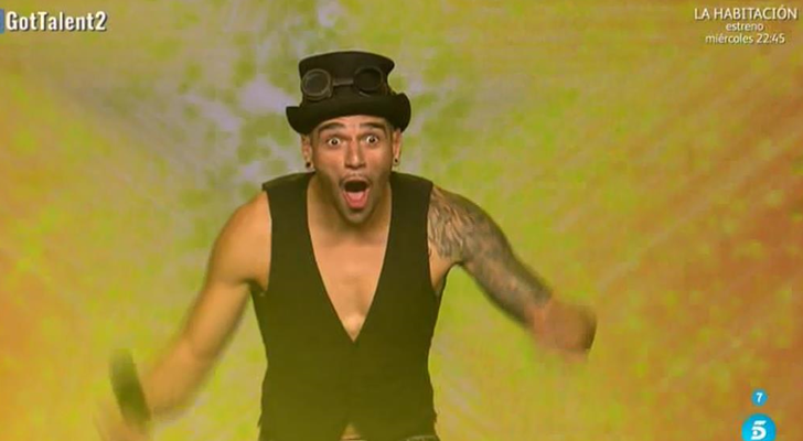 Moisés se lleva el pase de oro de Risto en &#39;Got Talent España&#39;