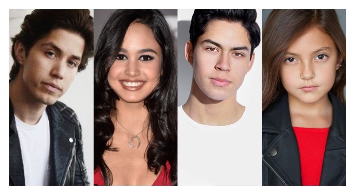 Brandon Larracuente, Emily Tosta, Niko Guardado y Elle Paris Legaspi serán cuatro de los cinco protagonistas de 'Party of Five'