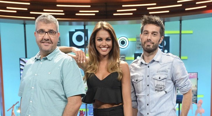 Florentino Fernández, Lara Álvarez y Dani Martínez en 'Dani&Flo'