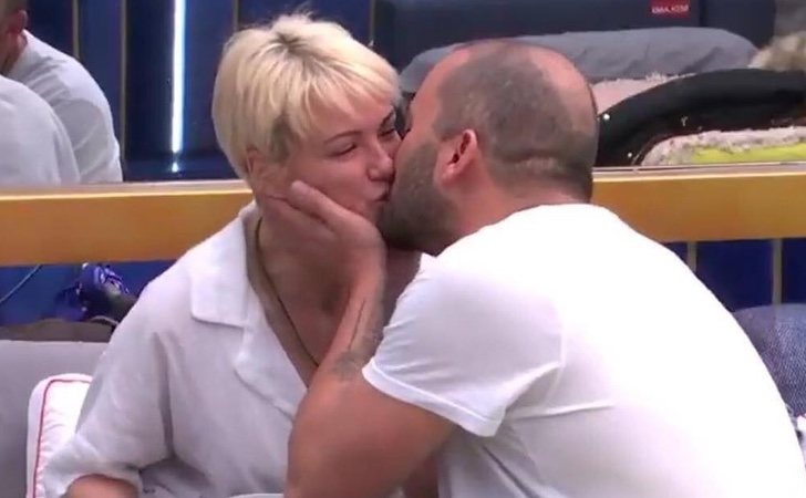 Antonio Tejado y Maria Jesús se besan en 'GH Dúo'
