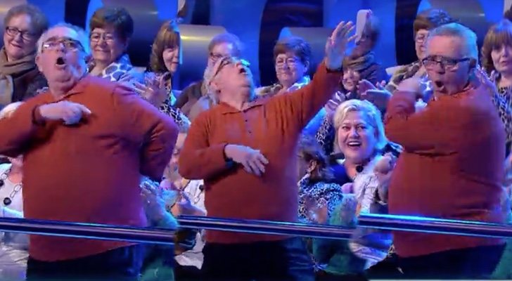 Paquillo, bailando &quot;Dime&quot; en &#39;Ahora caigo&#39;