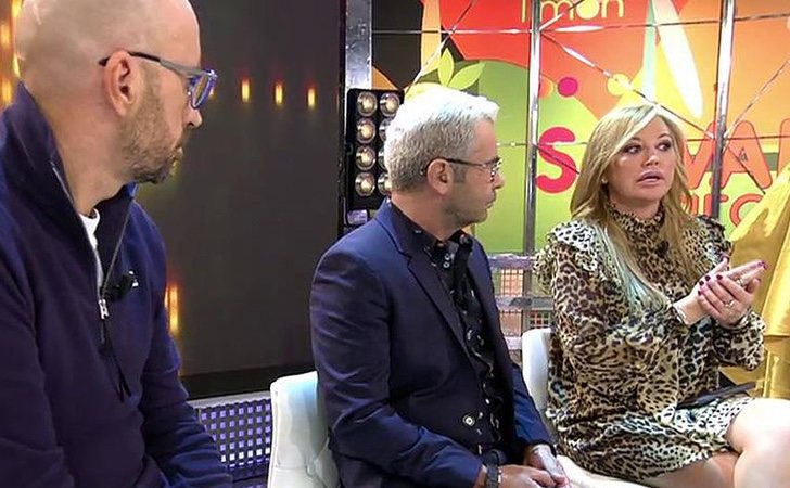 Diego Arrabal, Jorge Javier y Belén Esteban en 'Sálvame'