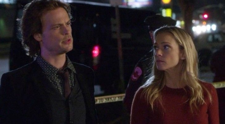 Matthew Gray Gubler y J.A. Cook como Reid y J.J. de &#39;Mentes criminales&#39;