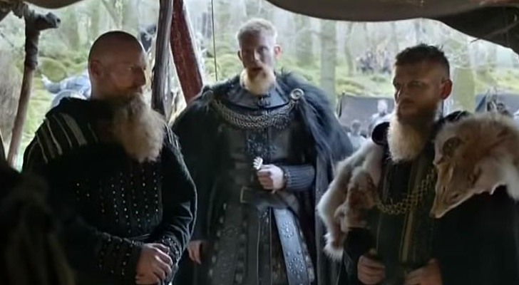 Los tres Reyes Daneses en 'Vikings'