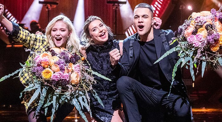Malou Prytz, Hanna Ferm y Liamoo, ganadores de la segunda semifinal del Melodifestivalen 2019