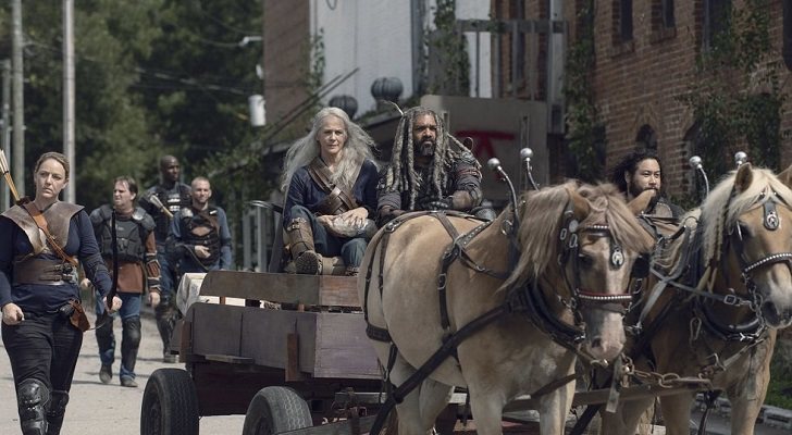 Carol y Ezekiel en 'The Walking Dead'