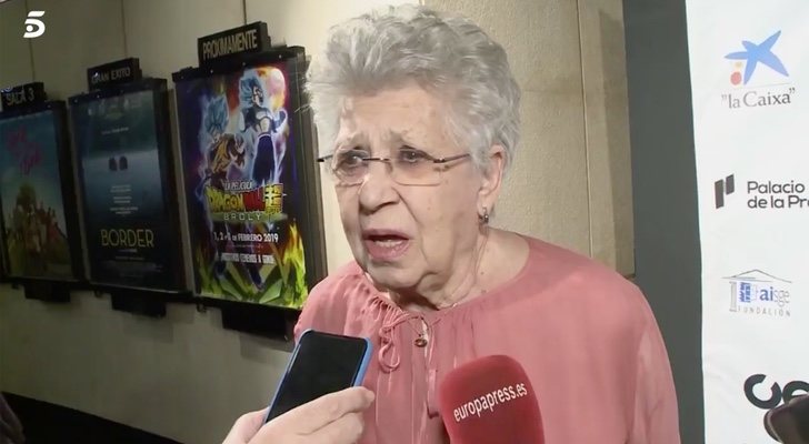 Pilar Bardem ante las cámaras de 'Socialité'