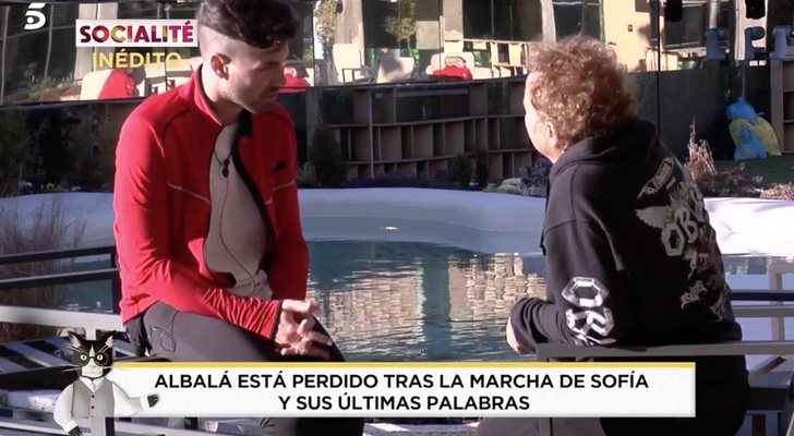 Alejandro Albalá y Fortu hablando en 'GH Dúo'
