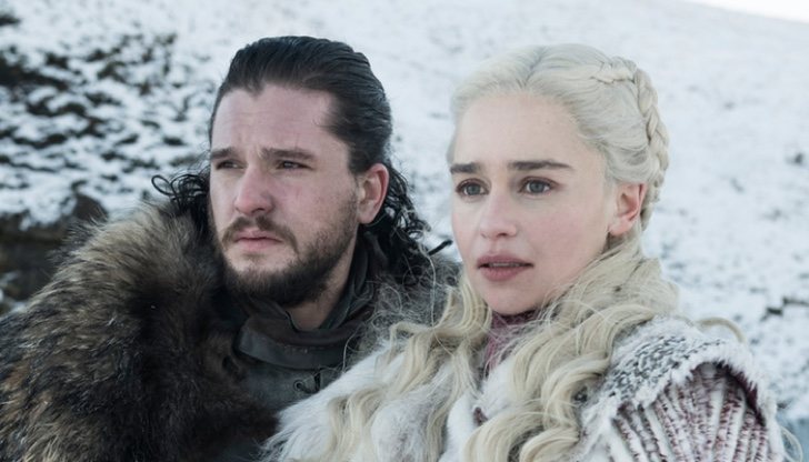 Jon Nieve y Daenerys en la octava temporada de 'Juego de Tronos'