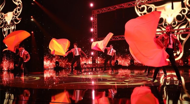 Los Vivancos durante su actuación en 'The World's Best'