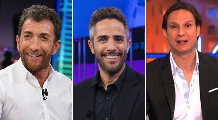 ¿Sería posible un cara a cara de Broncano con sus "referentes", Pablo Motos, Roberto Leal y Javier Cárdenas, en 'La resistencia'?