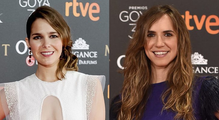 A la izquierda, Natalia Sanchez; a la derecha, Aina Clotet