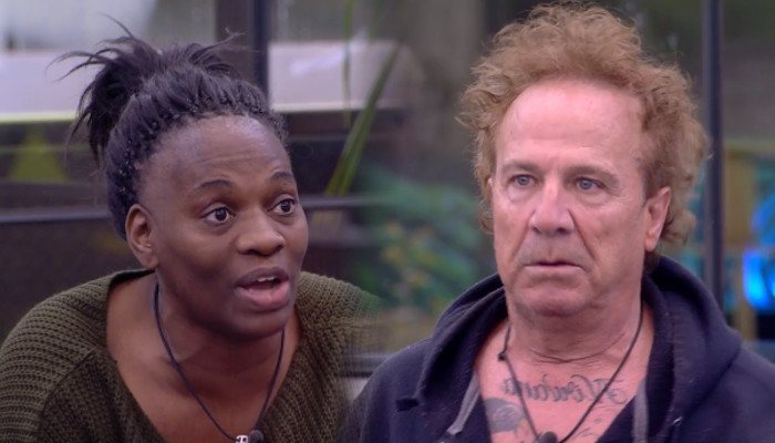 Sobe y Fortu durante su disputa en la casa