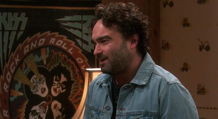 Johnny Galecki en 'Roseanne'