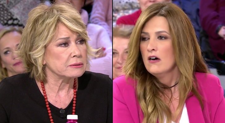 Mila Ximénez y Laura Fa, colaboradoras de 'Sálvame'