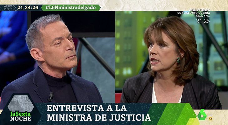 Hilario Pino y Dolores Delgado en 'laSexta noche'