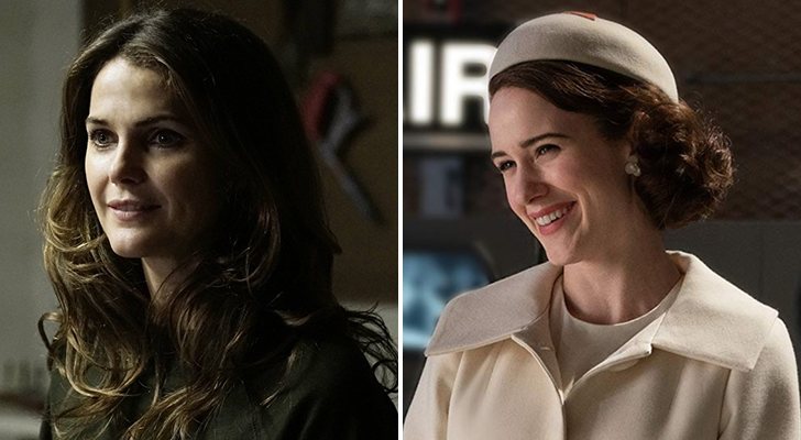 Keri Russell en &#39;The Americans&#39; y Rachel Brosnahan en &#39;The Marvelous Mrs. Maisel&#39;