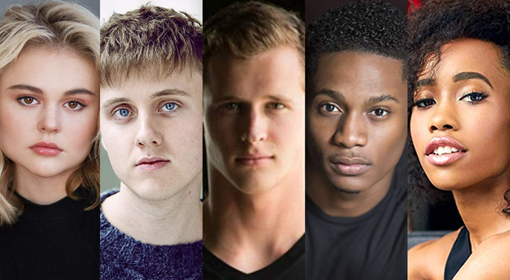 Emily Alyn Lind, Jacob McCarthy, Cayden Boyd, Da'Vinchi y Zoe Renee