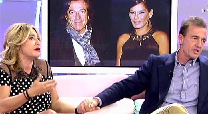 Cristina Tarrega y Alessandro Lecquio en 'El programa de Ana Rosa'