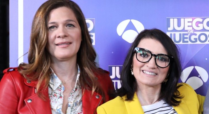 Carmen Ferreiro y Silvia Abril, en la presentación de 'Juego de juegos'