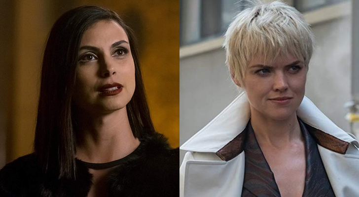 Lee (Morena Baccarin) y Barbara (Eric Richards) en 'Gotham'