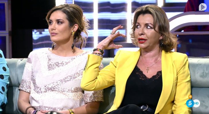 Candela y María Jose discuten en directo