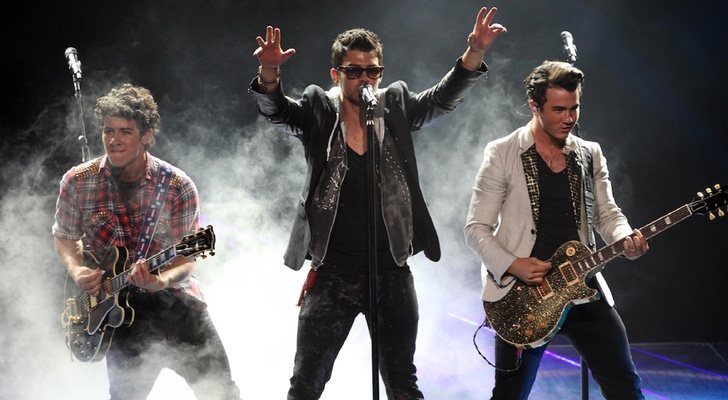 El grupo Jonas Brothers