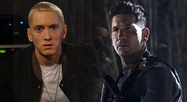 El rapero Eminem y Jon Bernthal en 'The Punisher'