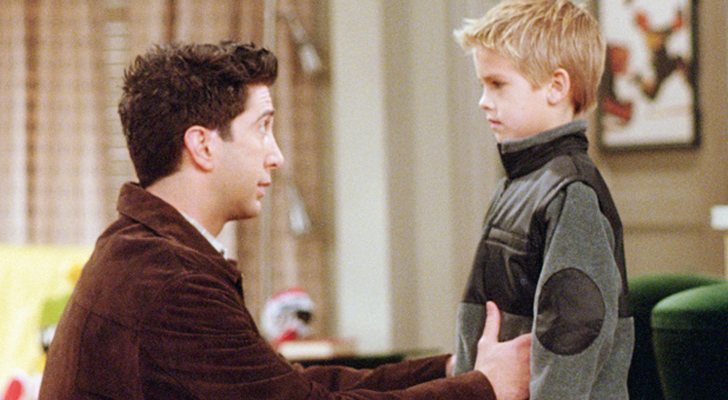 Ross y Ben en 'Friends'