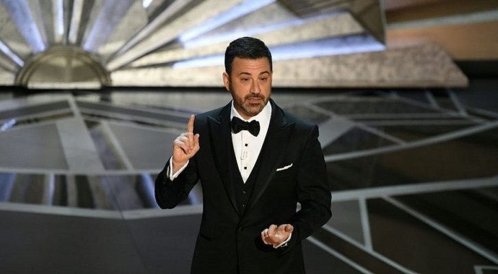 Jimmy Kimmel presentando los Premios Oscar 2018