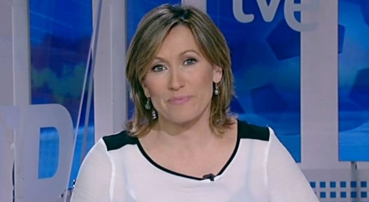 Raquel González presenta el espacio de Deportes en el 'Telediario'