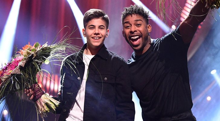 Bishara y John Lundvik, ganadores de la cuarta semifinal del Melodifestivalen 2019