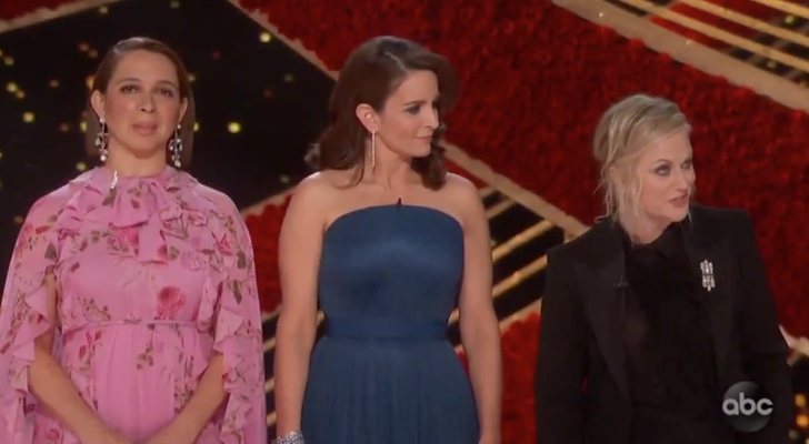 Maya Rudolph, Tina Fey y Amy Poehler en los Oscar 2019