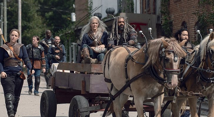El rey Ezekiel y Carol en 'The Walking Dead'