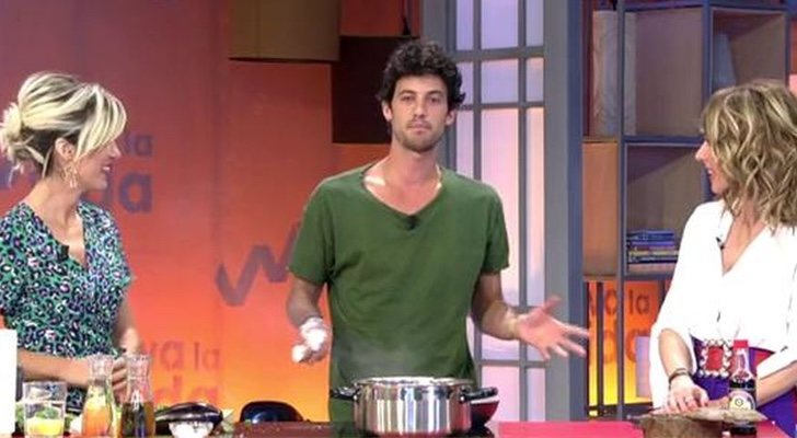 Elia Gonzalo, Jorge Brazález y Emma García, en 'Viva la vida'