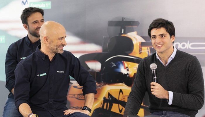 Antonio Lobato, un año más pegado a la Fórmula 1 en Movistar+